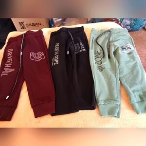 Boys size 12-18 month set of three sweatpants